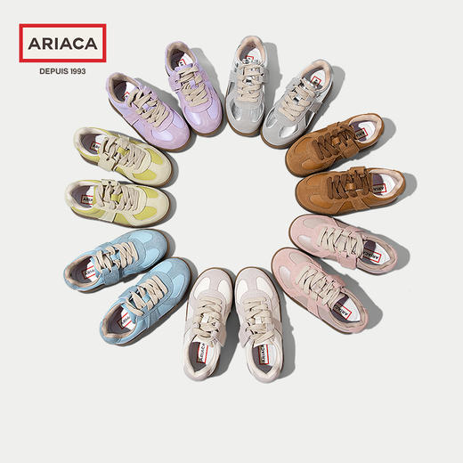 ARIACA艾芮苏女童鞋板鞋2024秋季女孩运动鞋休闲鞋软底儿童德训鞋 商品图0
