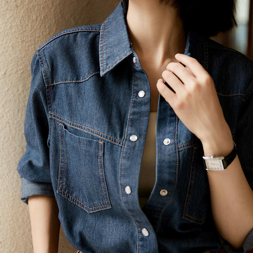 Avann【蓝岛之恋】牛仔衬衫 商品图2