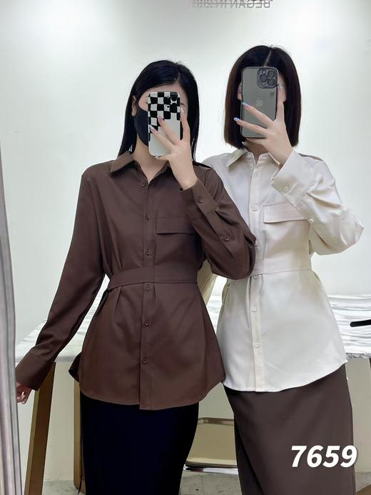 07659/5077#腰带衬衫 商品图0