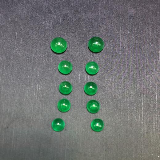 超美素面正圆形耳坠3.75ct 商品图5