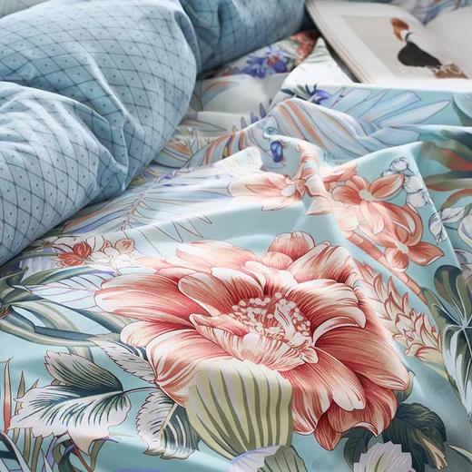 【7楼】富安娜床单四件\洛神赋，绿 商品图6