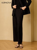 【商场同款】阿菁娜2024秋季新款高腰宽松显瘦直筒裤A29Q210061 商品缩略图2