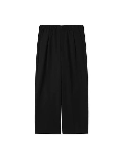 EviStub/E-4QCK430/进口多色抗皱混纺基础复古宽松直筒休闲长裤 商品图2