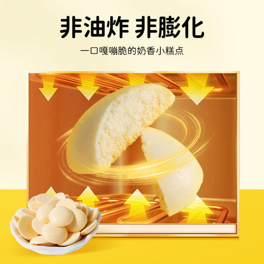 【神气水牛】高钙鲜烤奶皮65g/盒 商品图2
