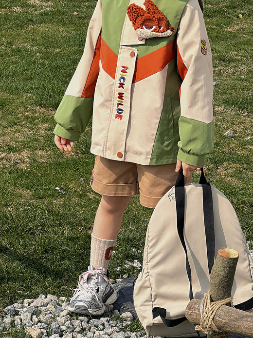 朱迪警官/尼克狐风衣外套2025秋装新款儿童装时髦兔子警官冲锋衣 商品图4