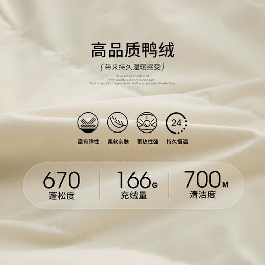 【通知下架】西遇过膝连帽羽绒服女冬季新款黑白韩版加厚保暖中长款外套 商品图4