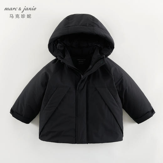马克珍妮男女童轻潮运动三防保暖棉衣儿童厚外套冬装新款241596 商品图2