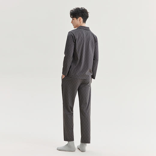 美季美优男士棉质印花长袖套装 商品图4