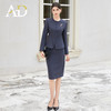 AD轻熟风名媛高端职业西服套装女长袖工作服两件套通勤西装半身裙 商品缩略图1