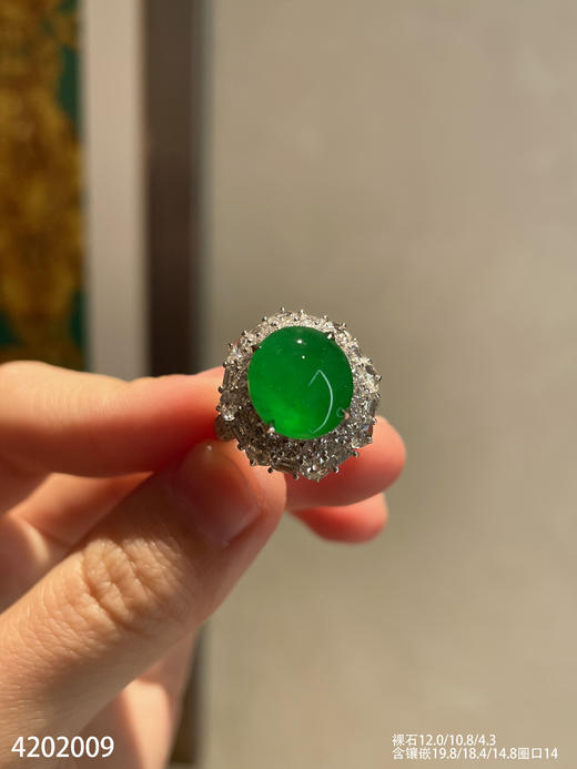 4202009，蛋面戒指。具体价格微信咨询 商品图2