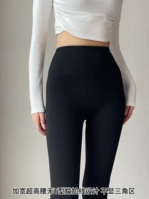 【YW】无忧购秋冬一体薄绒无尴尬线提臀片果冻胶鲨鱼塑型裤高腰显瘦芭比裤S096/S101（截单后10天发货)25年清仓捡漏 商品图6