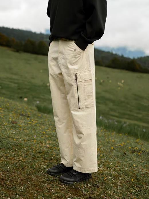 EviStub/E-4QCK409/复古口袋丛林军事通勤直筒工装裤 商品图1