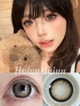 【店主实拍】新品黑金棕色大直径-赫拉欧珀-14.5mm-着色14.4mm【年抛 0-1000度 无525/575】