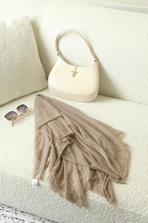 【全羊绒羊毛单品】【秋品】超柔软！柔软100%羊绒围巾、针织帽、披肩、围脖保暖百搭时尚通勤 商品图1