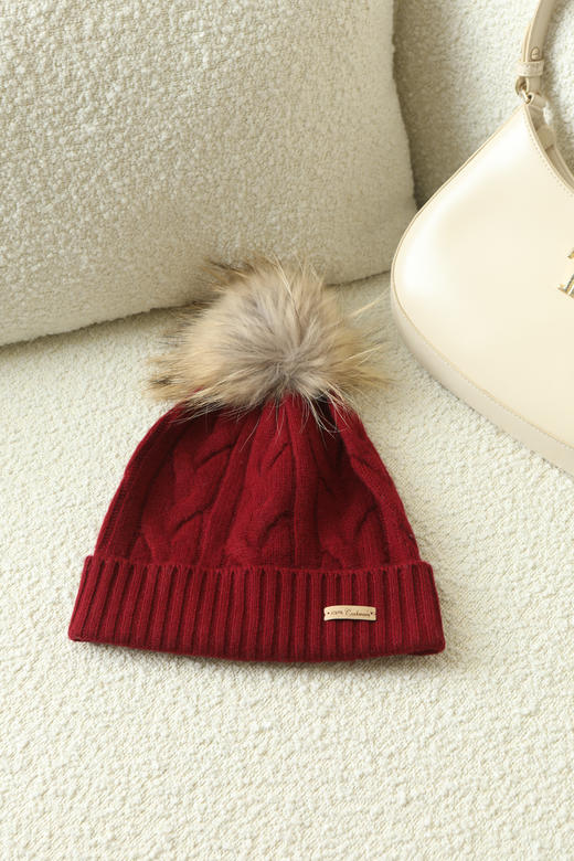 【全羊绒羊毛单品】【秋品】超柔软！柔软100%羊绒围巾、针织帽、披肩、围脖保暖百搭时尚通勤 商品图2