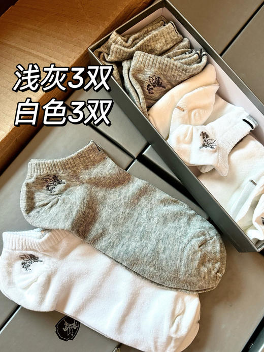 【正品飞云骑士Ag3.0除臭袜】❗品牌清仓💰19.9元秒杀6双纯棉除臭袜！新疆长绒精梳棉面料。百搭，时尚不落伍！弹力十足 商品图5