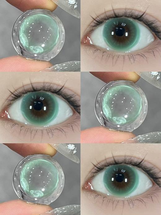 pfgirlcon月抛美瞳 翡翠冰湖 14.2mm 商品图0