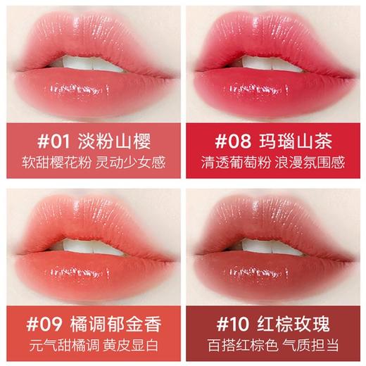 【79元任选3件】卡姿兰花卉彩色润唇膏2g(第二代） 商品图1