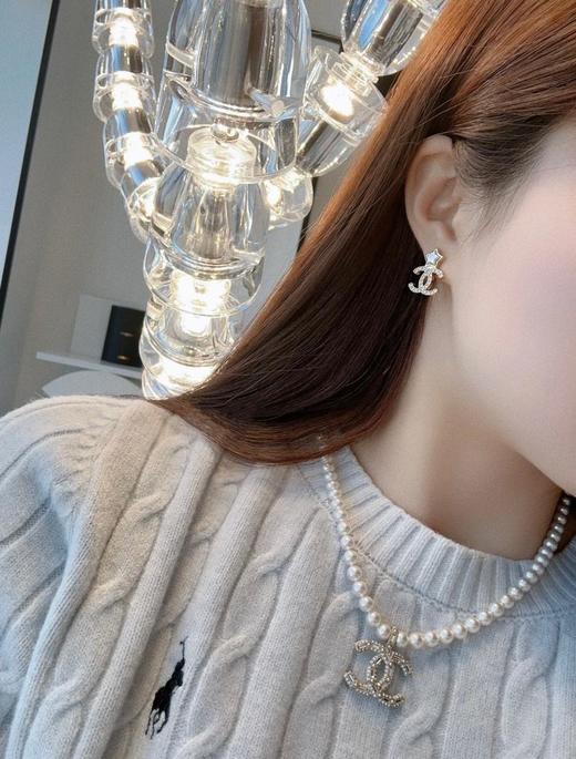 香奈儿24c五角星双c耳钉（XTY） 商品图7