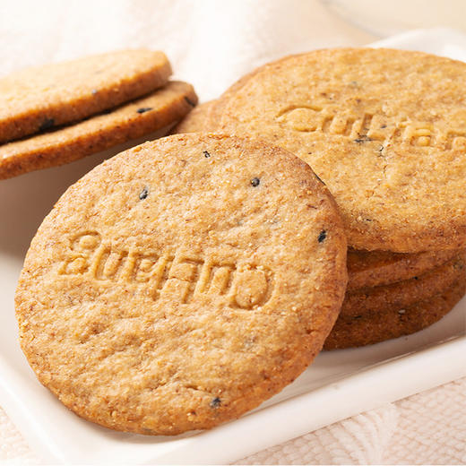 【扛饿饱腹！谷物粗粮饼干】香气逸散，口感细腻。燕麦杂粮早餐饼干办公室休闲零食饱腹代餐健康 商品图2