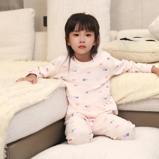 【79元1套，119元2套】秋冬女童长袖长裤套头家居套装-8243212 商品图1