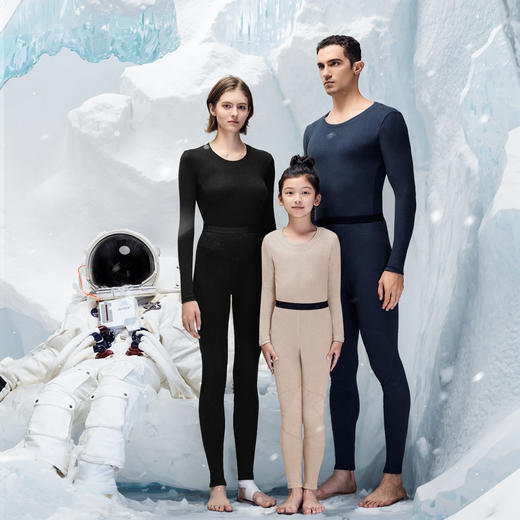 【毛爸】7系素湃Supield保暖内衣套装2024款膝盖气凝胶气凝绒双效防寒 商品图0