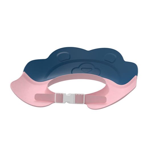 【立体大帽檐 水流不入眼】儿童浴帽防水护耳可调节洗发帽宝宝硅胶浴帽洗头帽小孩洗澡帽 商品图4