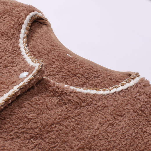 都市丽人睡衣会员精选长袖家居服米粒绒厚女士米粒绒套装LHT1R7 商品图5