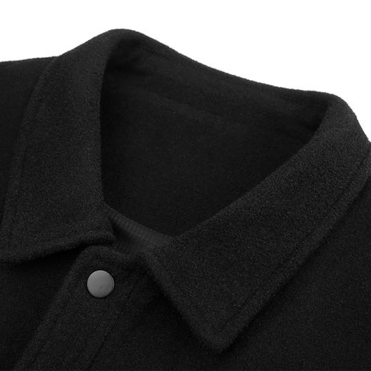 【特大码】【新款DGD】大依优型大码毛呢翻领夹克外套休闲胖子大码男休闲宽松加肥加大上衣 商品图4