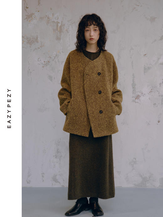 挪威森林短款大衣 商品图3