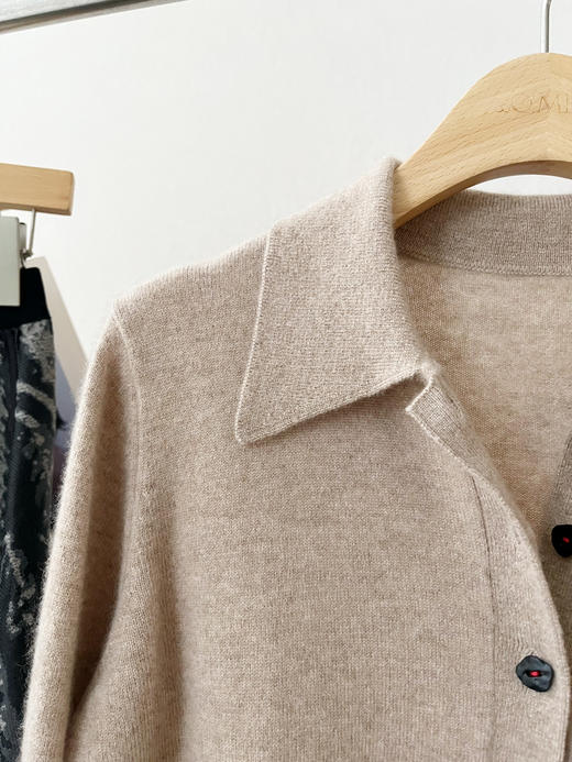 【必入单品】噢蜜ooomeooo口袋款羊绒衫 商品图8
