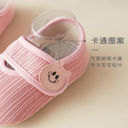 【28款！柔软舒适魔术贴地板鞋】秋冬儿童地板袜宝宝防滑隔凉男童鞋套婴幼儿幼儿园室内小孩地板鞋 商品图3