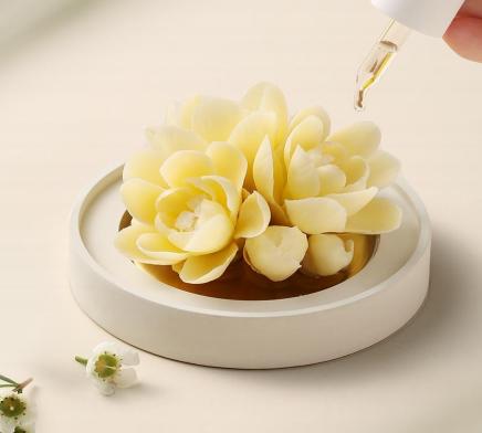 非遗瓷花香薰礼盒 藻雪腊梅伴手礼 商品图0