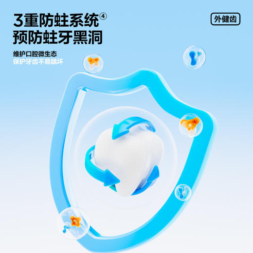 参半儿童护釉健牙膏-60g 商品图3