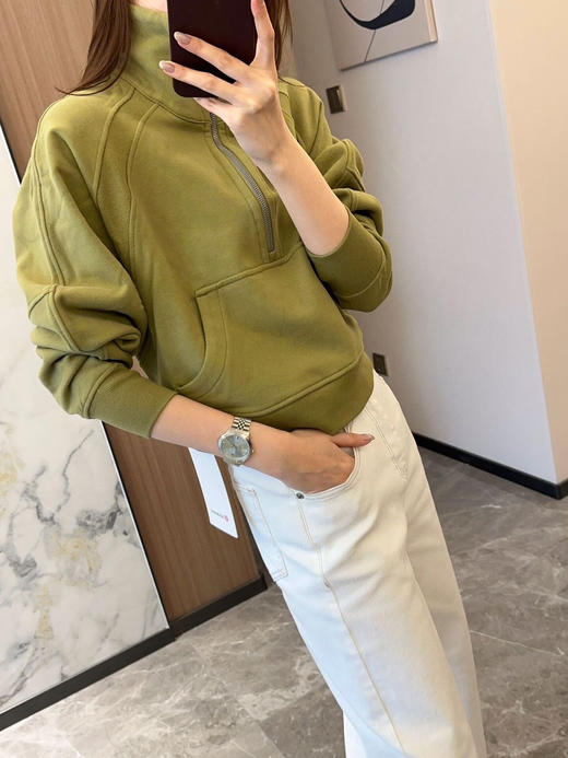 超美新色!!!太温柔了！一季只出一批！lu家经典的Scuba系列全/半拉链、立领/连帽卫衣！标牌齐全❗️纯原闭眼收！超多颜色任选~✅lu女孩人手几件的超正版型scuba！卫衣界的“大佬” 官网常年断货 商品图9