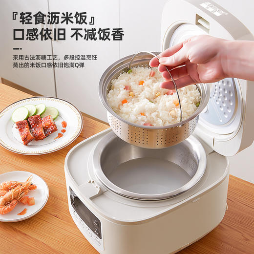 家用电器-家用3升养生蒸煮方煲多功能电饭煲 商品图1