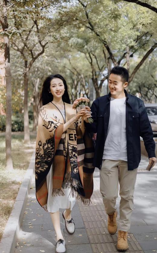 代工1:1稀缺捡漏双面皮滚边羊绒羊毛披肩大衣斗篷 商品图5