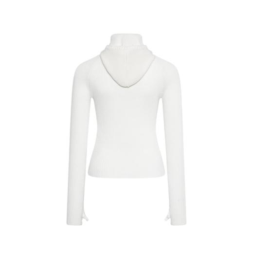 NUTH 连帽针织上衣修身显瘦长袖针织衫女 商品图2