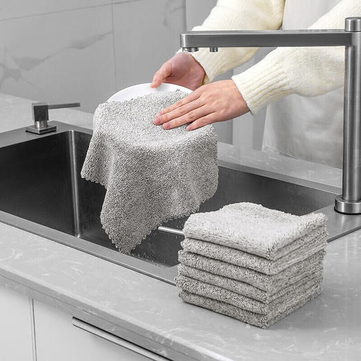 美穗吉家  纤维抹布5条 商品图3