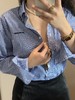 MIUMIU蓝条纹防晒衬衫 商品缩略图5