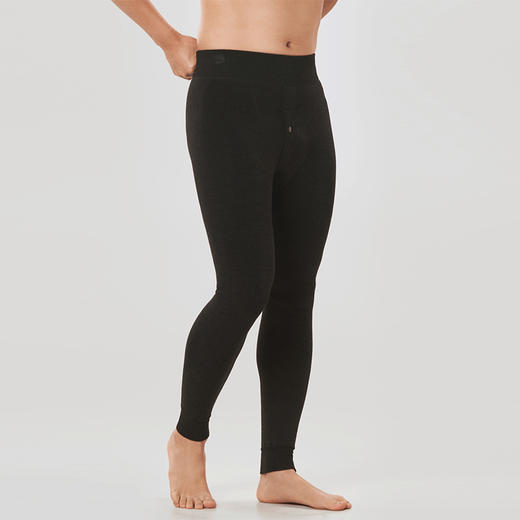 都市丽人都市锋尚打底裤强暖多层裤保暖裤粘纤厚九分裤一条FLT4C2 商品图2