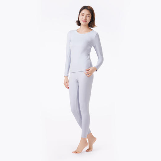 都市丽人保暖衣舒暖套装太极石中厚女士保暖衣发热纤维套装LWT1A3 商品图2
