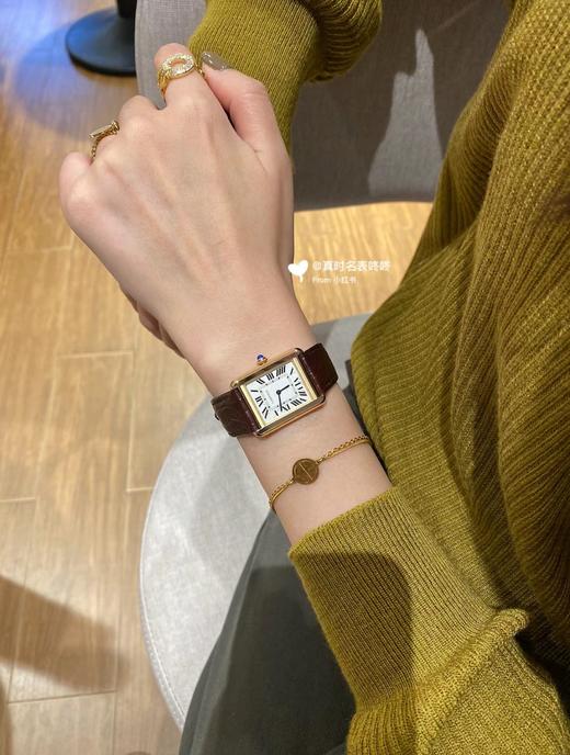 韩国单 ！卡地亚独家腕表！三色！自动感应保修卡卡家坦克-solo 系列腕表手表 带礼盒可送人 商品图2