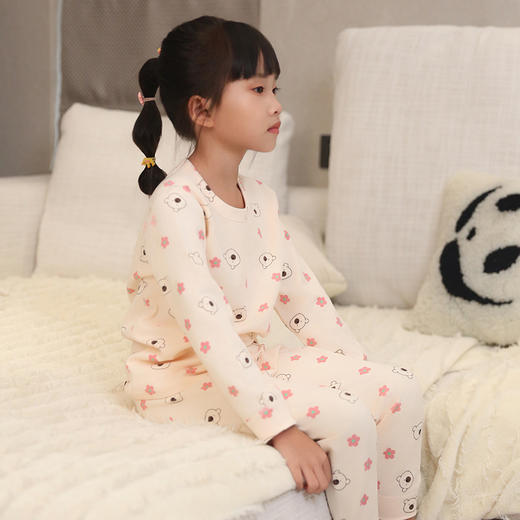 【79元1套，119元2套】秋冬女童长袖长裤套头家居套装-8243213 商品图1
