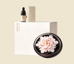 非遗瓷花香薰礼盒-国色天香伴手礼