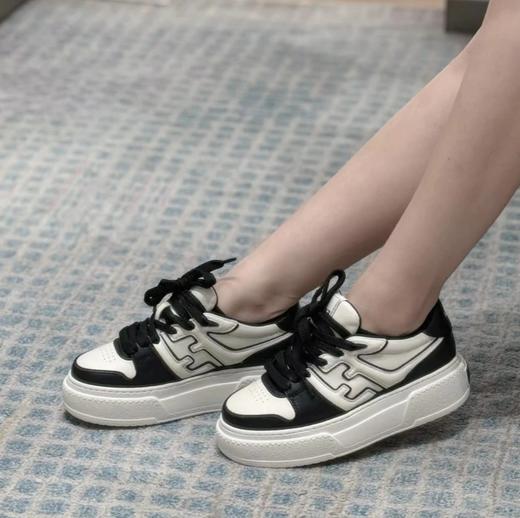  重磅推荐  厚底Match系带休闲鞋  运动鞋板鞋  ff熊猫鞋巨显高级 商品图0