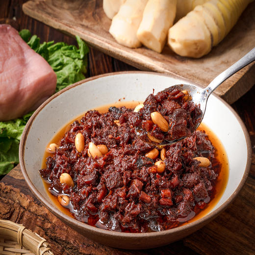 【南希】拌饭酱组合：春笋酱爆肉200g/盒*2+风味卤肉200g/盒*2 商品图2