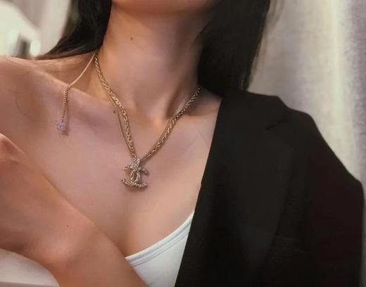 香奈儿21春夏新款浅金色双层浮雕两用项链（XTY） 商品图4