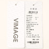 VIMAGE纬漫纪冬季新款高腰直筒黑色显瘦百搭西装休闲裤V2205810 商品缩略图5