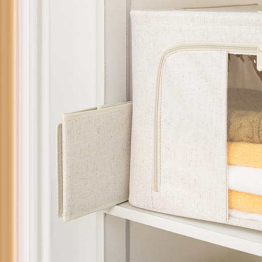 天山棉麻夹缝收纳盒   可水洗家用内裤文胸衣物整理储2.86 商品图2